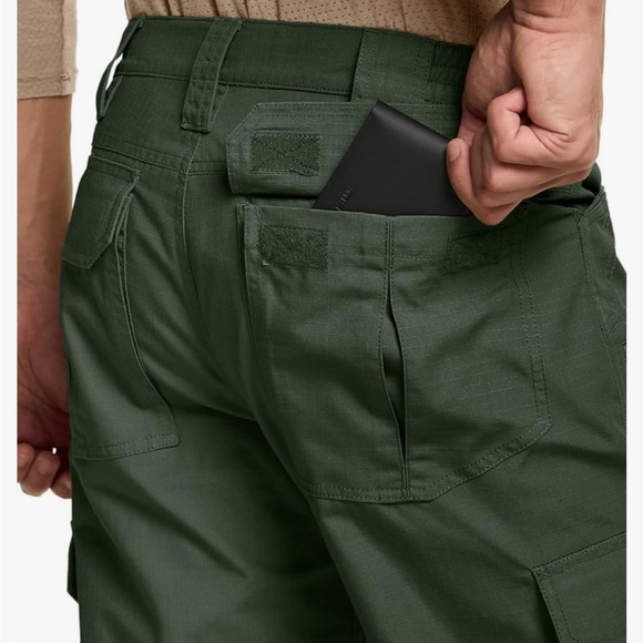 !!HOST PICK!!CQR Men's Tactical Pants, Water Resistant Ripstop Cargo Pants - Picture 9 of 14